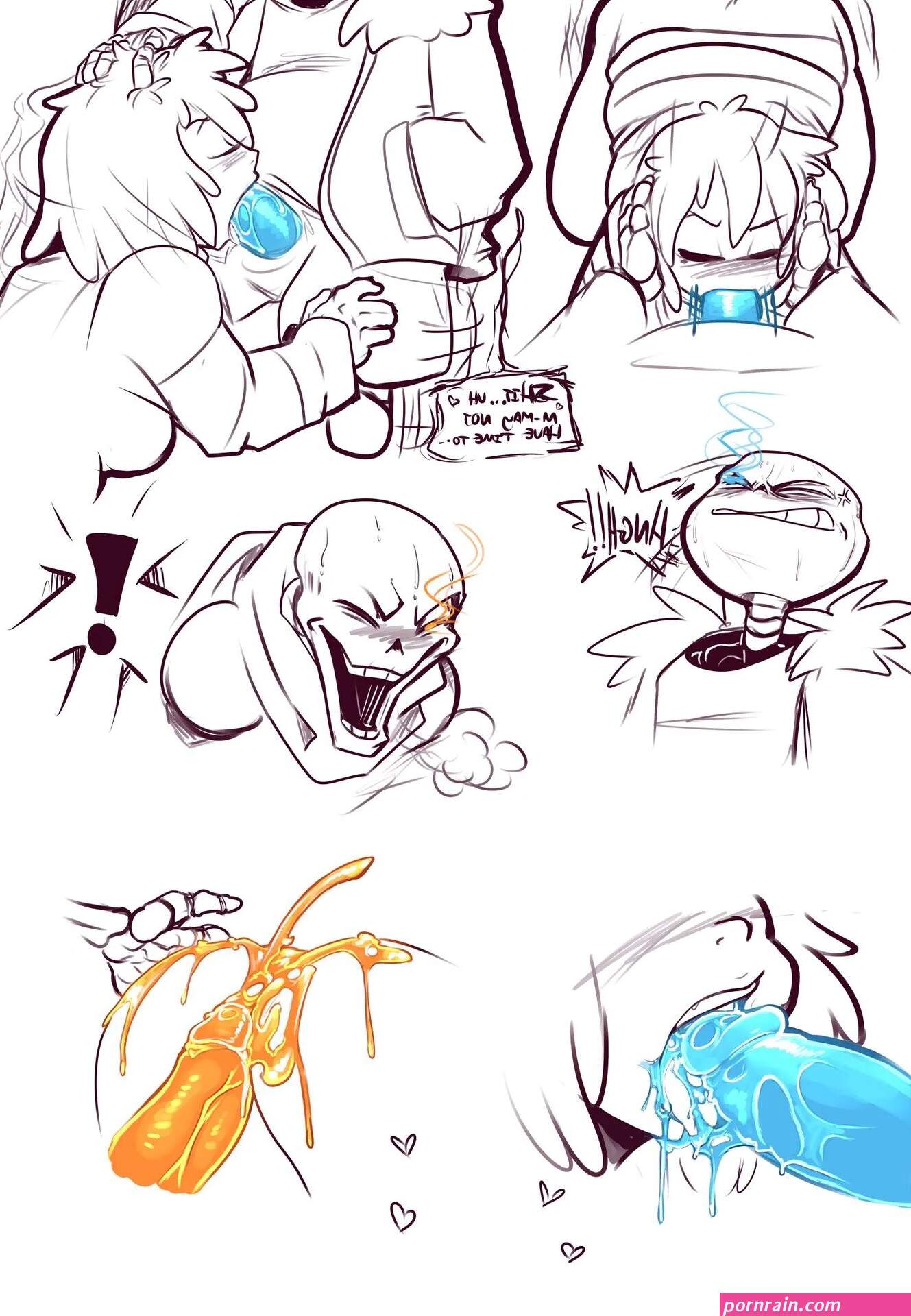 Sans X Frisk X Papyrus Sin