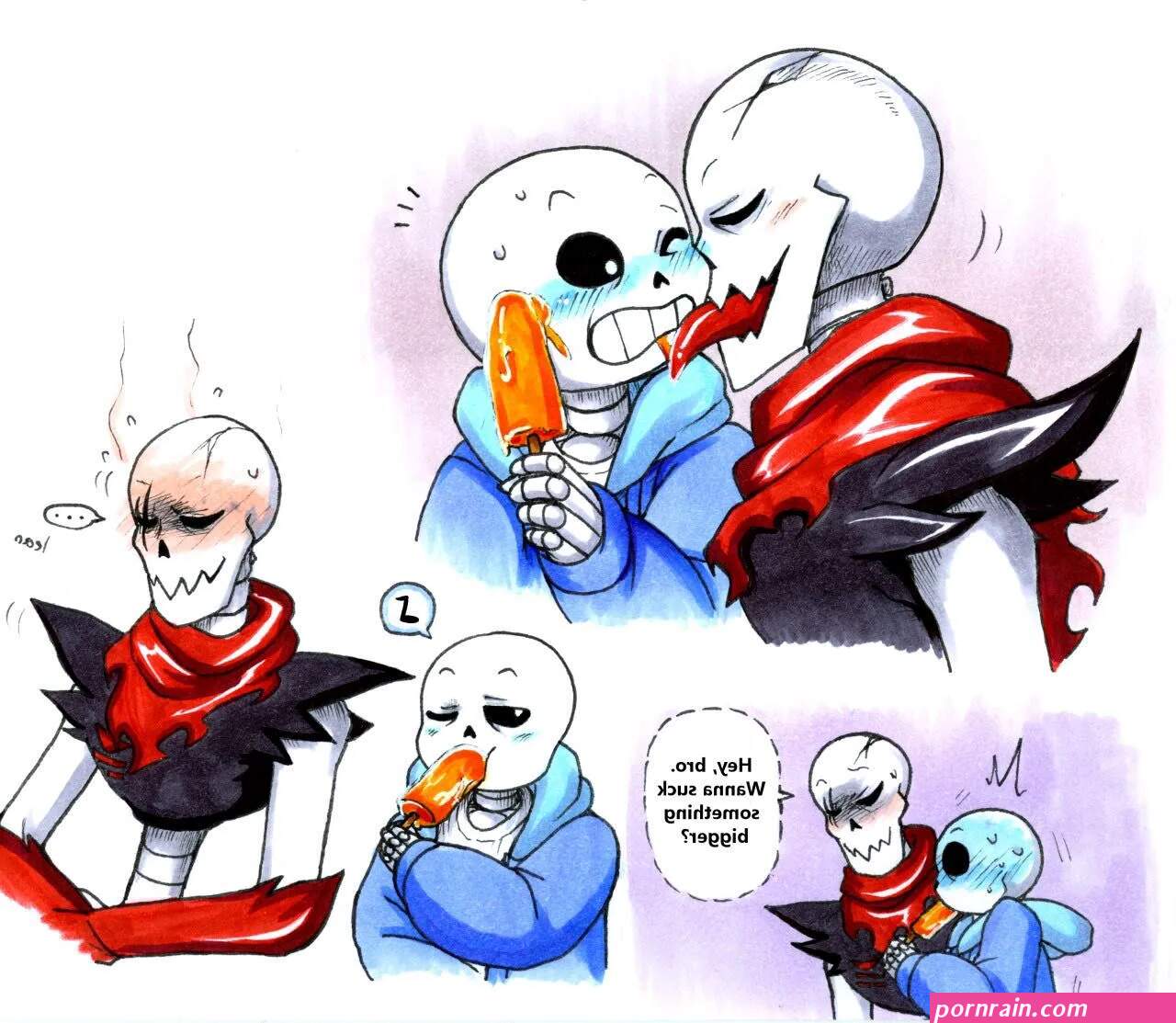Sans X Frisk Naked Sex