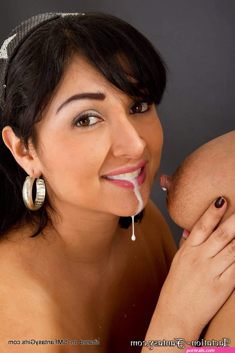 Erotic breast milk sucking lesbians
