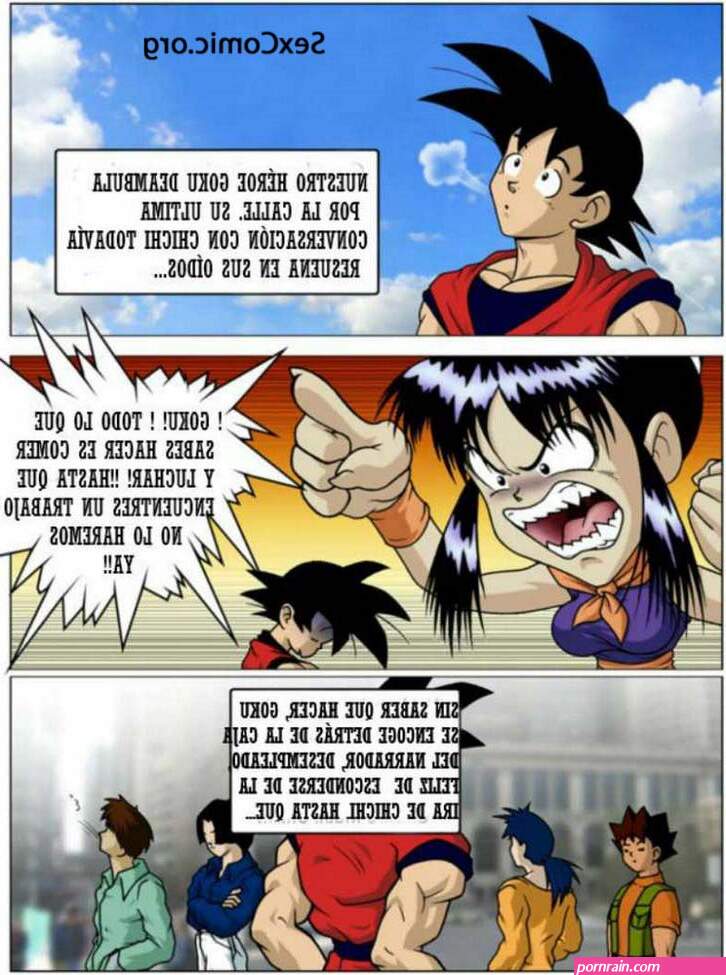 Goku participa en pelis porno