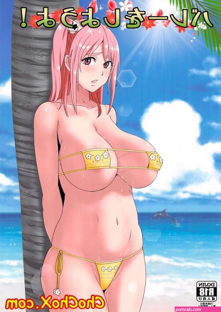 Desnudas en la Playa Comic Porno