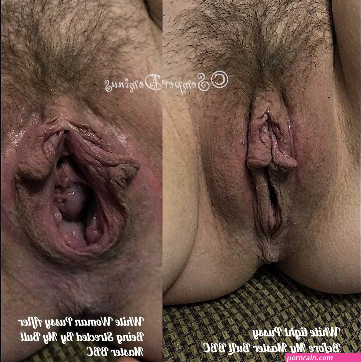 White Pusssy Destroy by BBC before and after