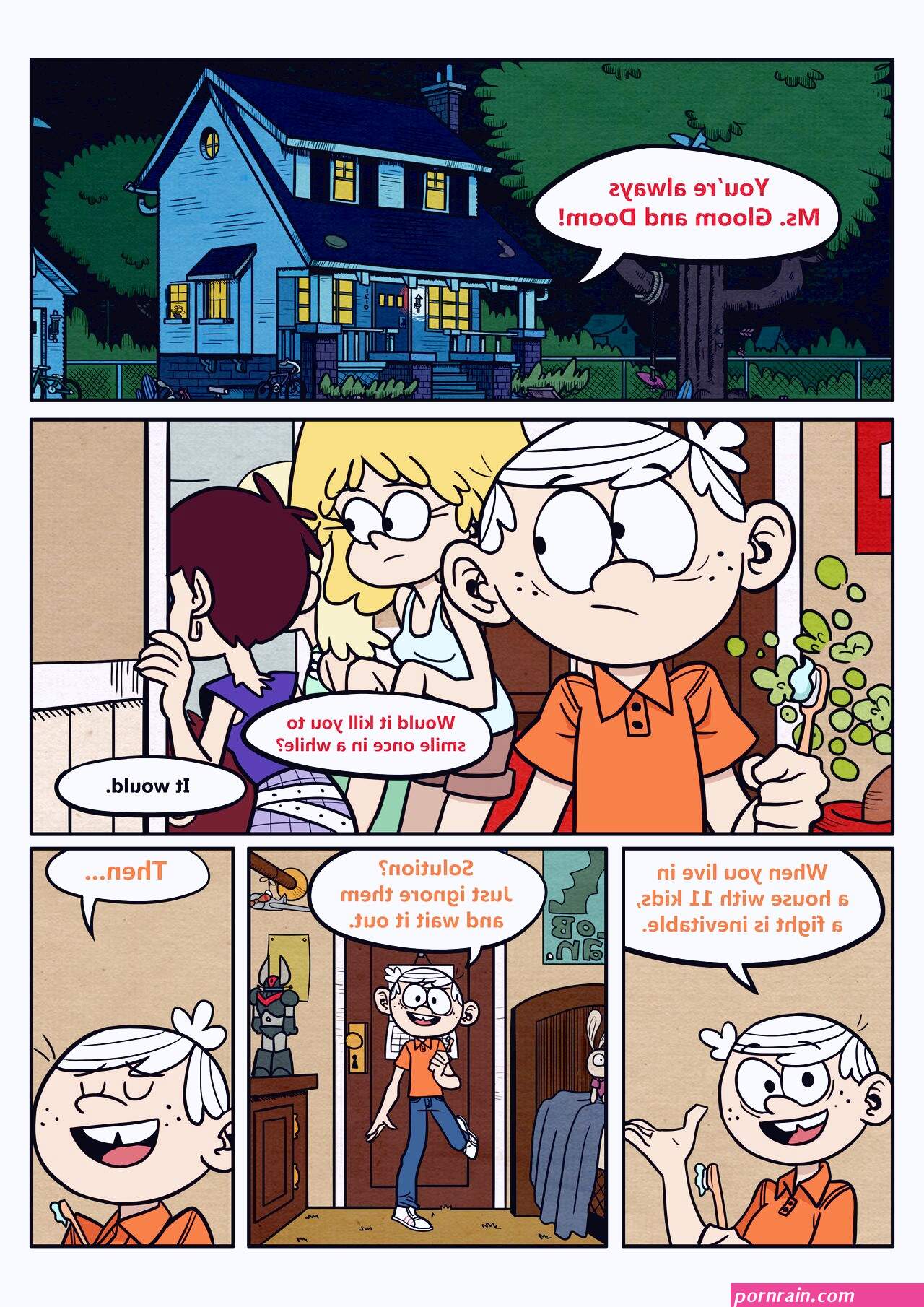 Sister and Brother porn comic