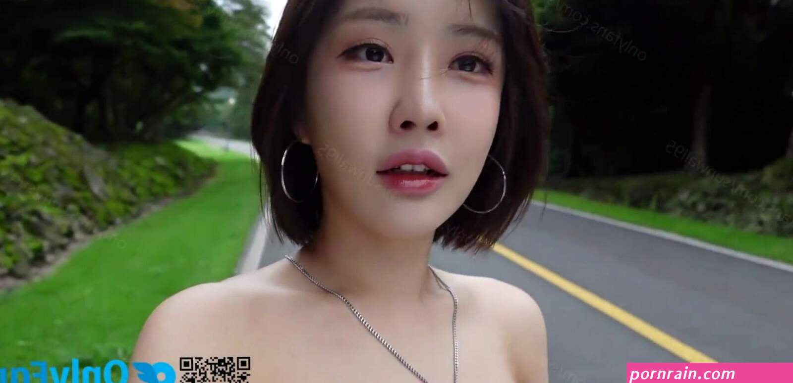 Open car sex