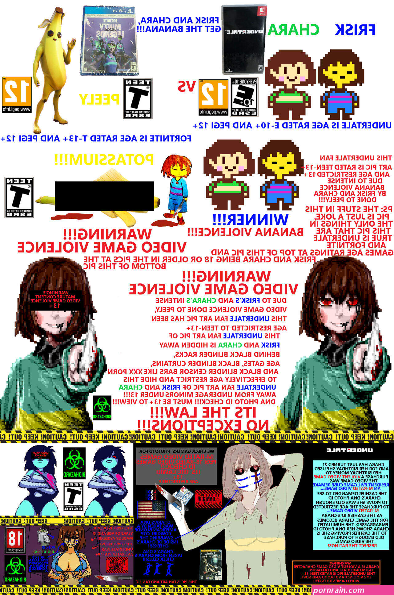 UNDERTALE VS FORTNITE CHARA AND FRISK VS PEELY V1 by RukialosestoCowgirl on DeviantArt