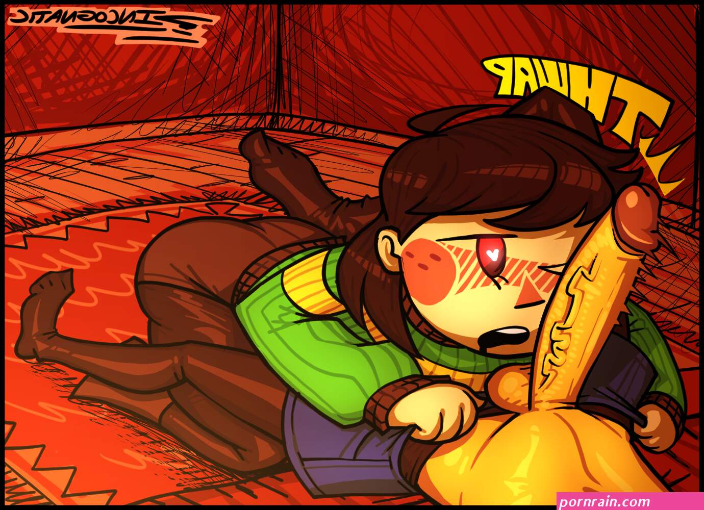 Undertale Chara Cock Shock by Incognatic on Newgrounds