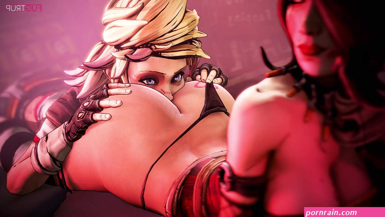 Mad Moxxi and Tiny Tina Fugtrup Borderlands