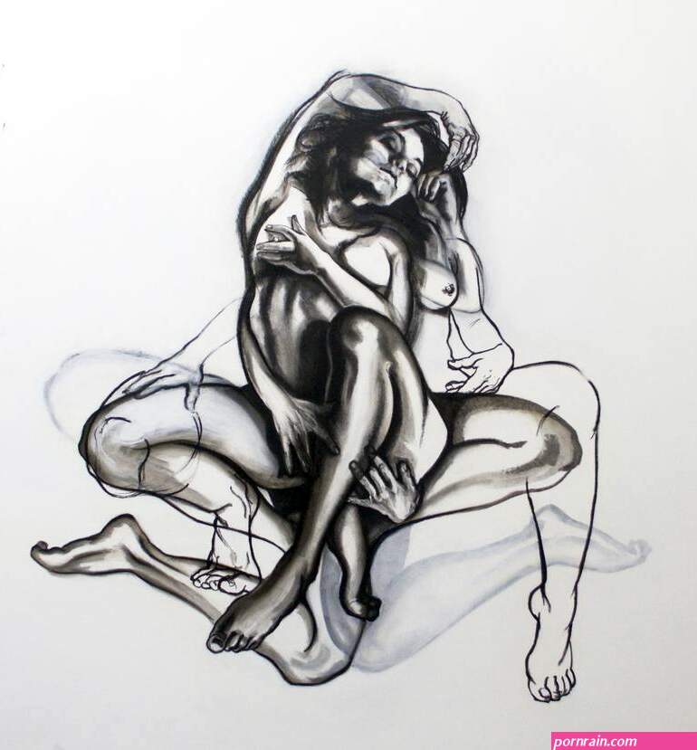 Untitled Art Porn Compilation 1 Drawing by Victoria Selbach