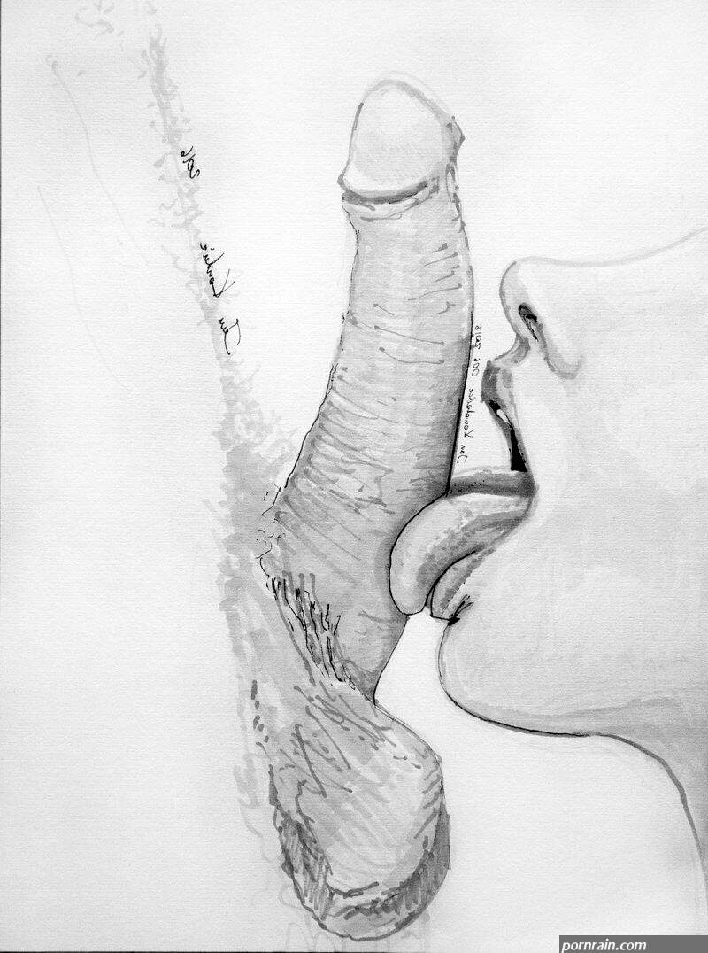 Porno Pencil Drawing