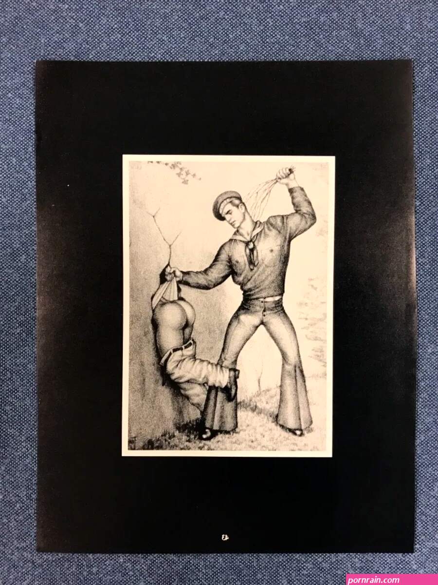 Art PagePrint from TOM of FINLAND Book