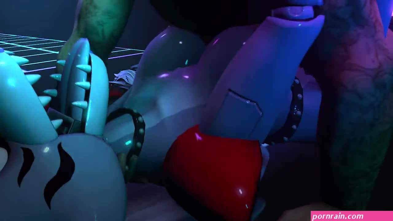 Five Nights At Freddys: Security Breach Roxanne Wolf fnaf Bodily Fluids 3d