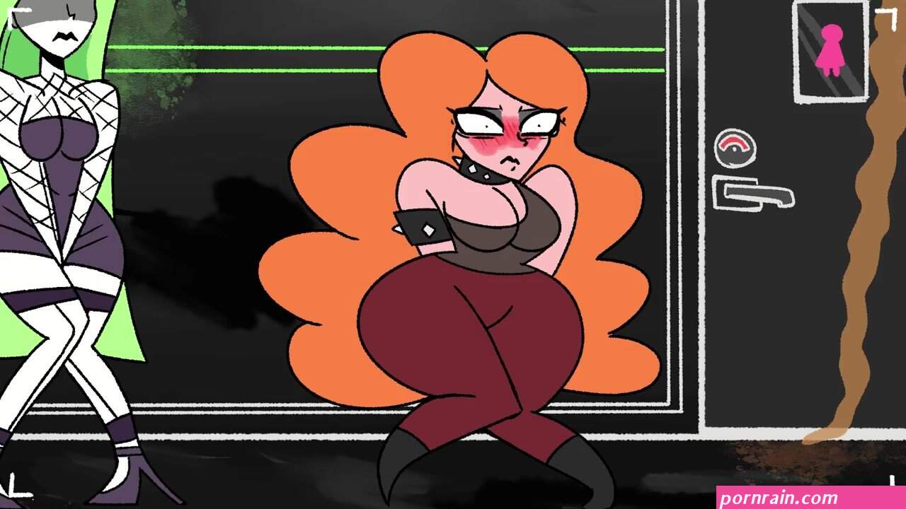 BBW shit waiting for bathroom