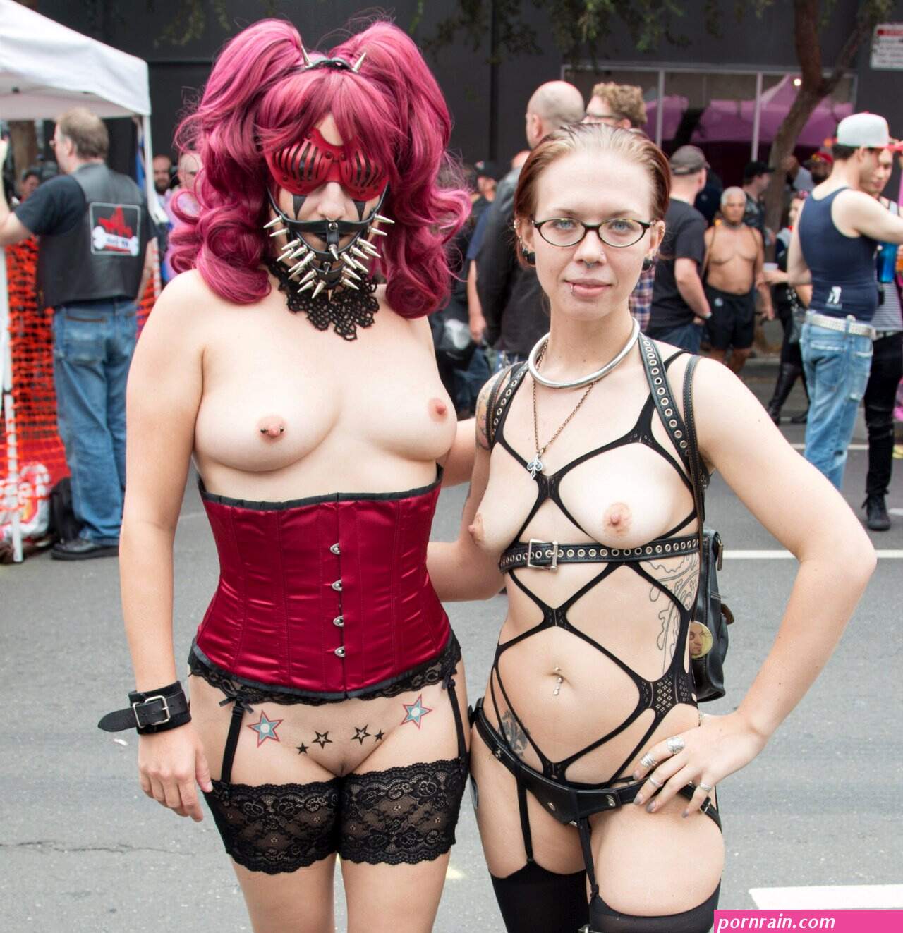 Cosplay Nude in Public