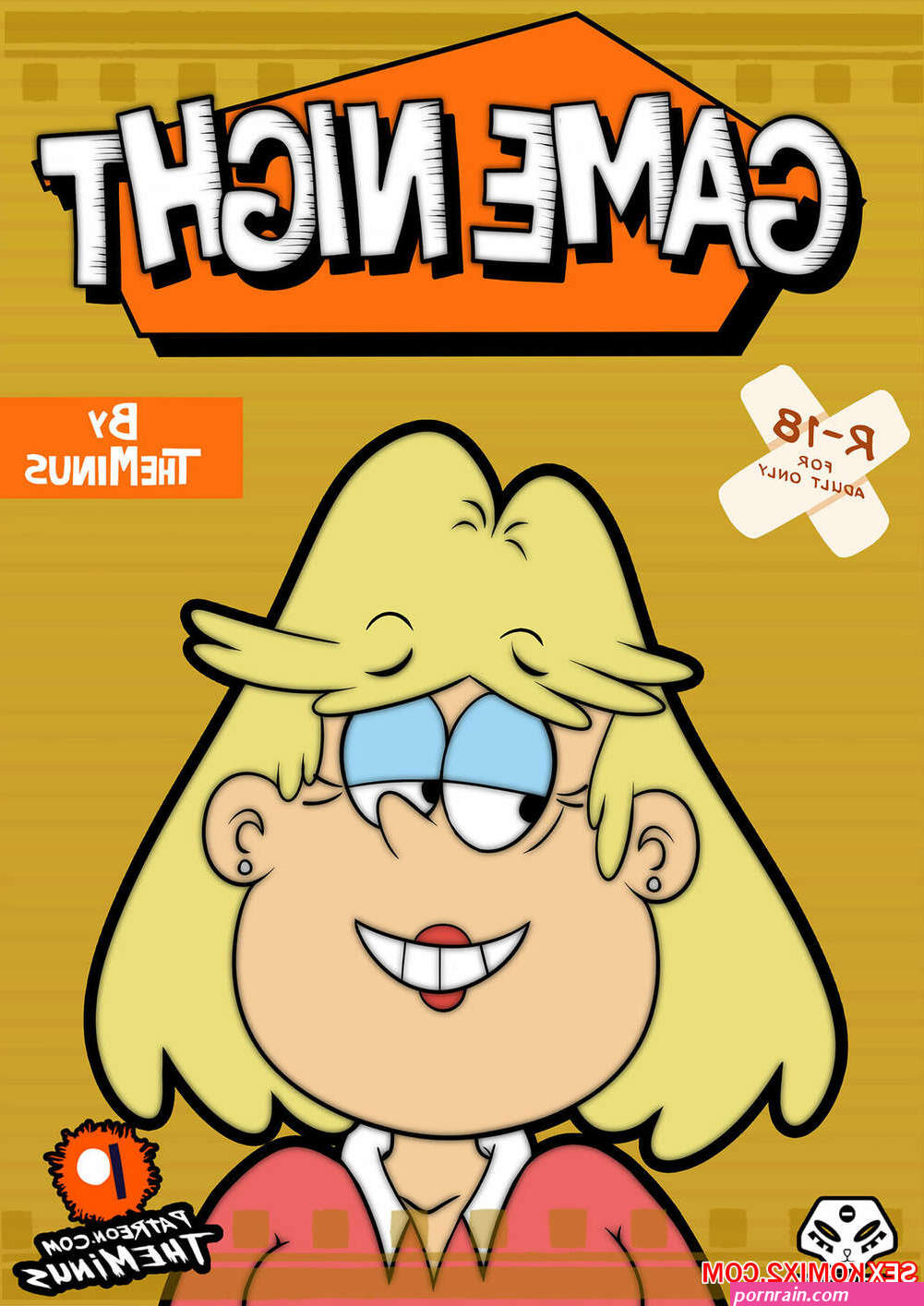 Porn comic Game Night. The Loud House. The Minus. Sex comic blonde MILF was