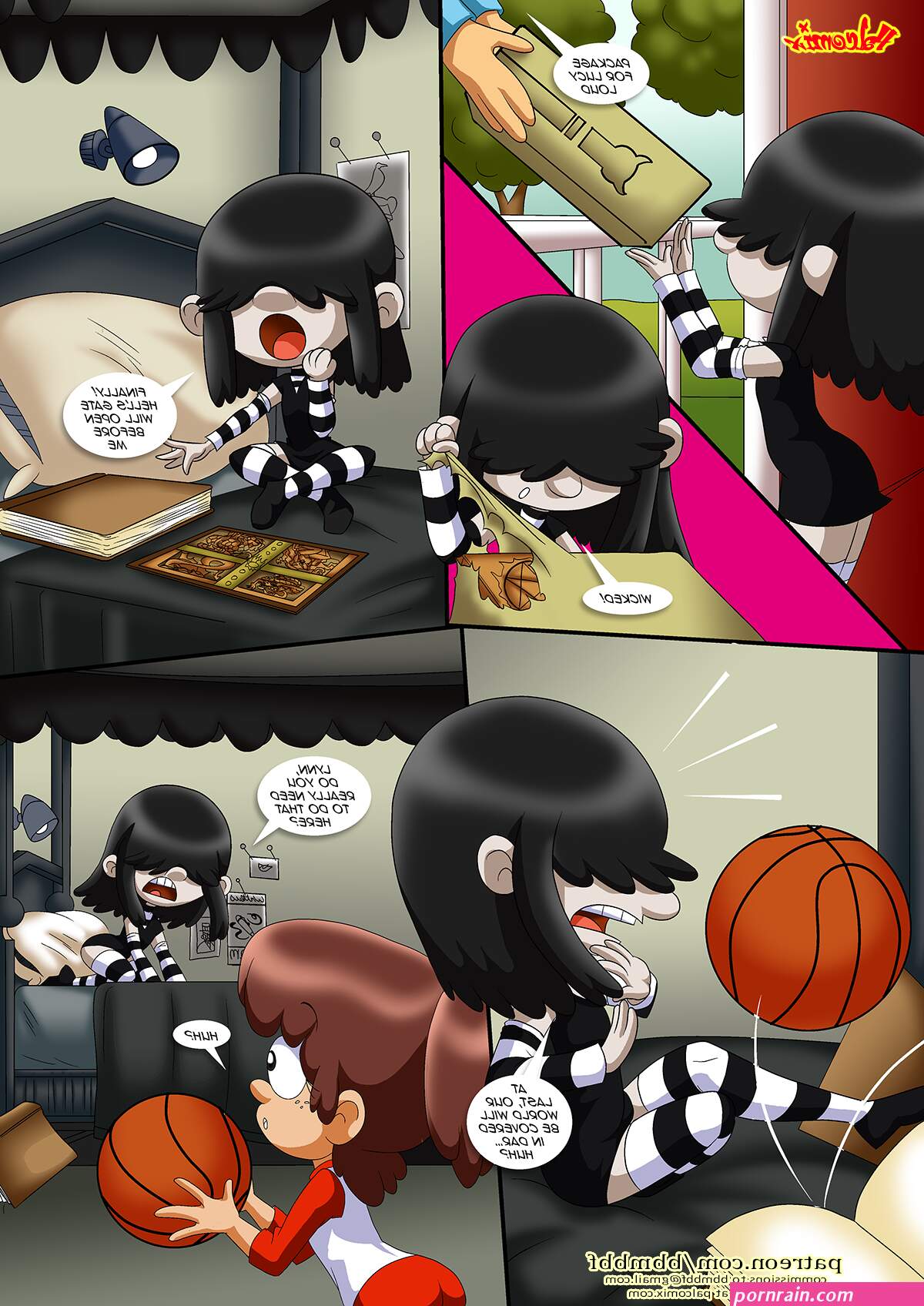 Six Sisters and a Portal Porn comic Rule 34 comic Cartoon porn comic