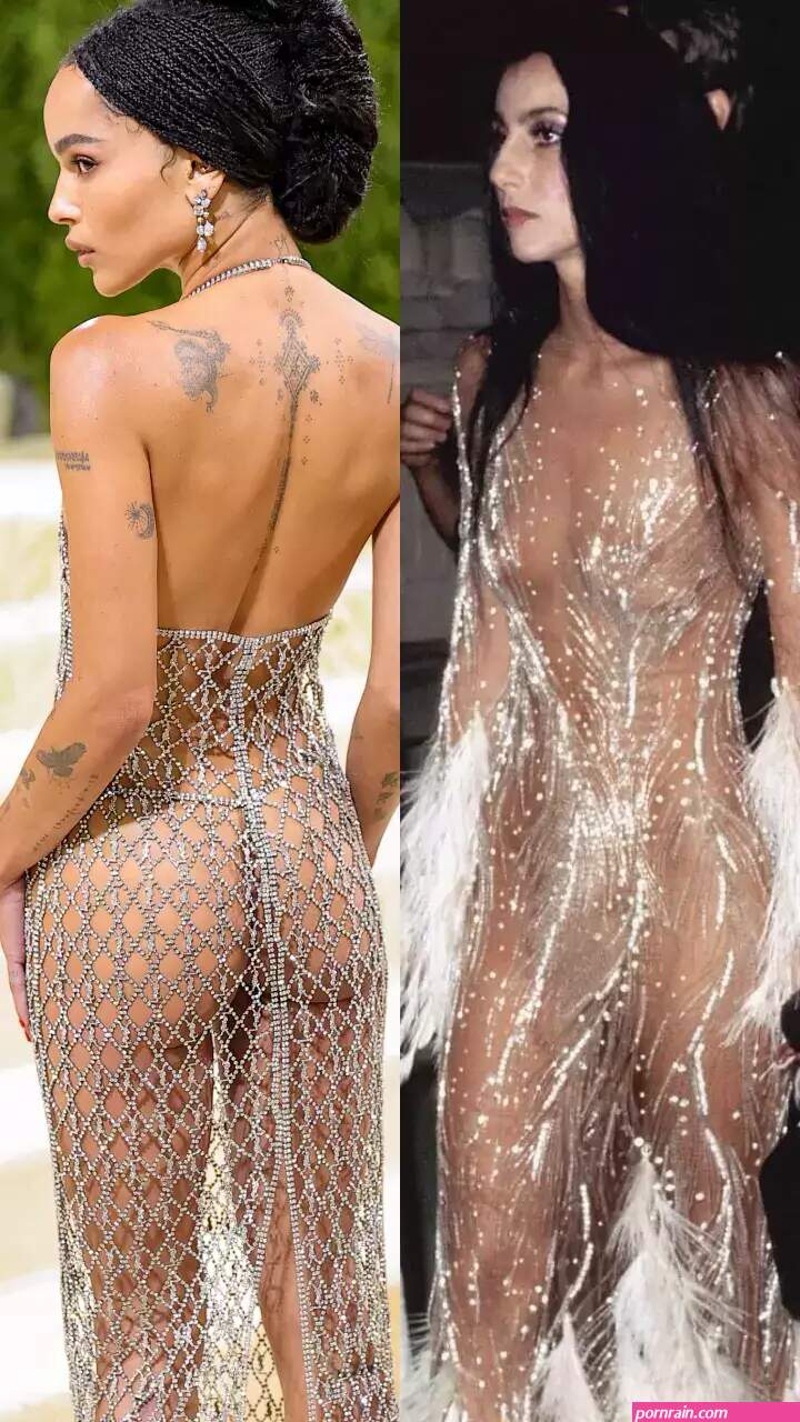 Risque fashion: Most naked dresses of all time