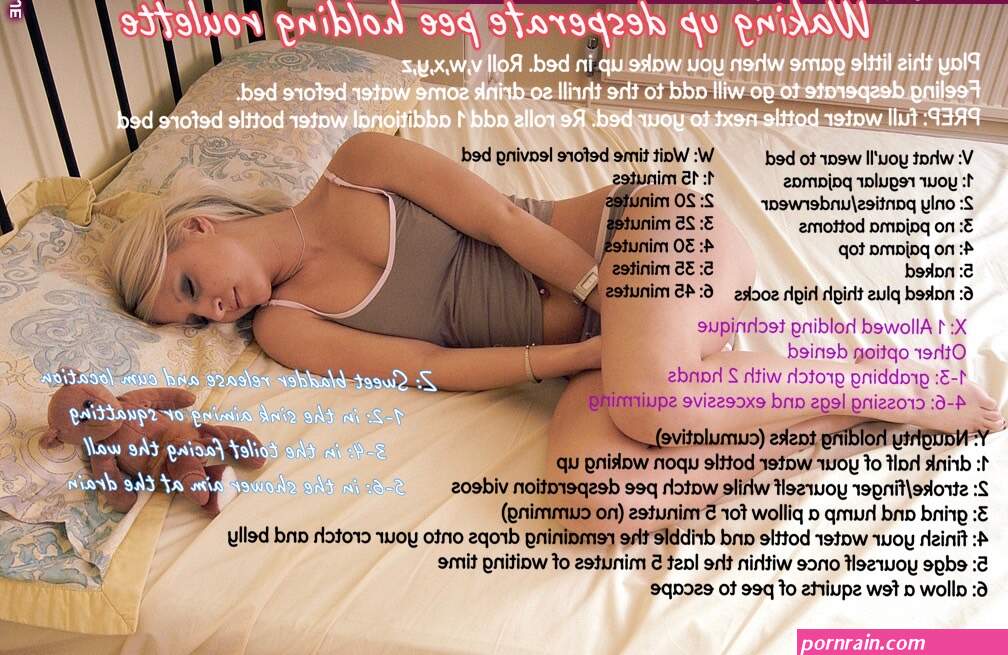 Waking up desperate pee roulette
