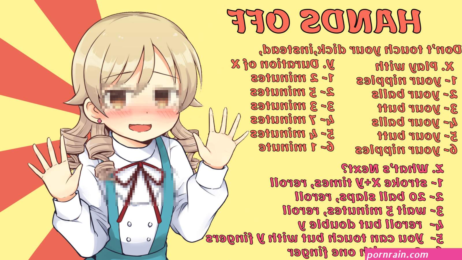 No touching fap roulette