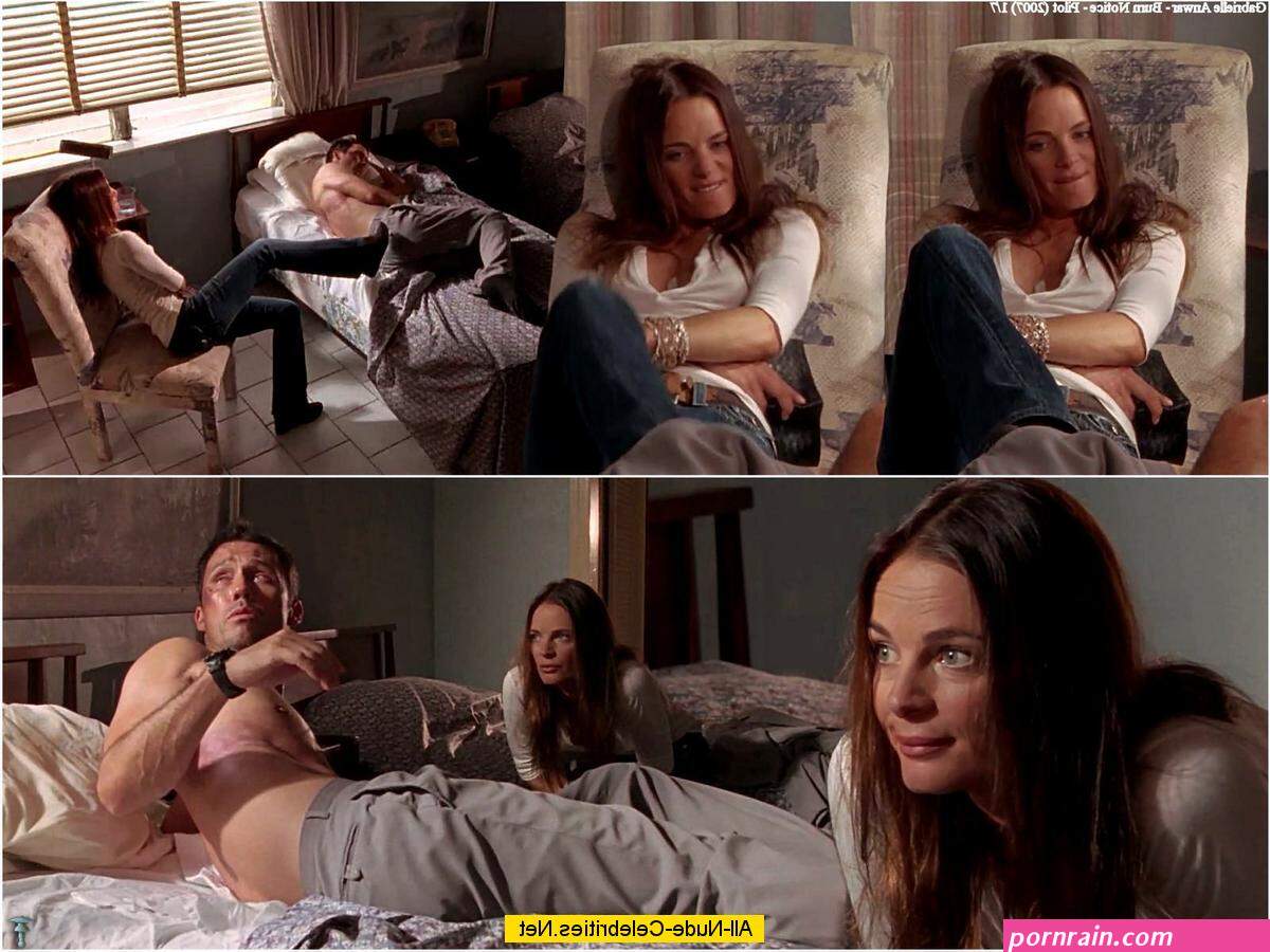 Gabrielle Anwar looking sexy in Burn Notice