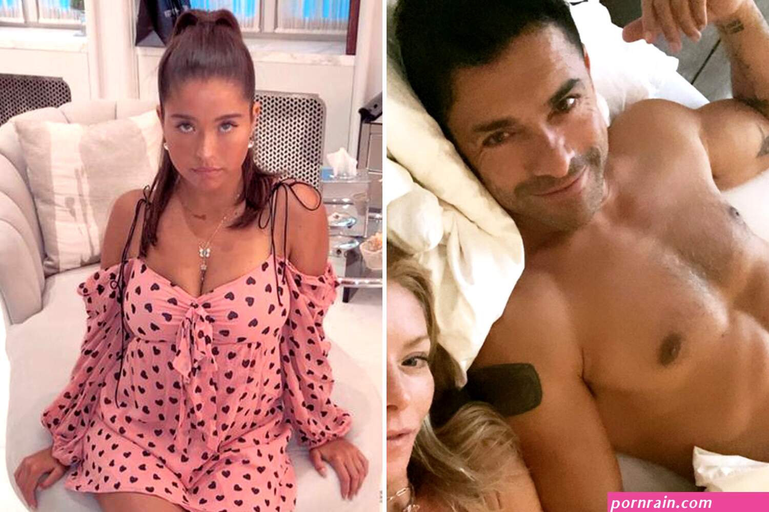 Kelly Ripa posts nude photo of husband Mark Consuelos in bed after their daughter 19 slammed his thirst trap pics