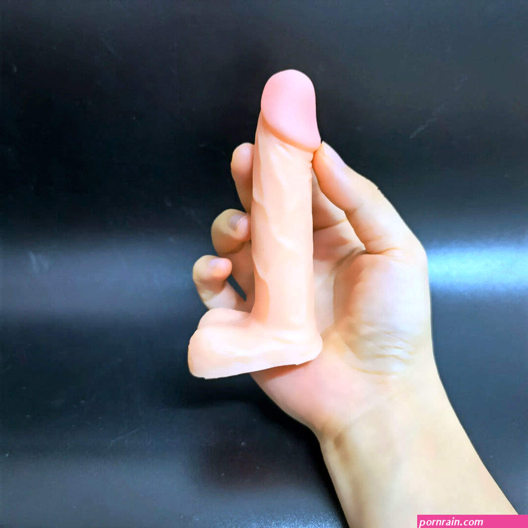 4 Inch Realistic-Small-Beginner-Penis-Anal-Dildo-Sex-Cock-Prostate-Butt Plug-Toy