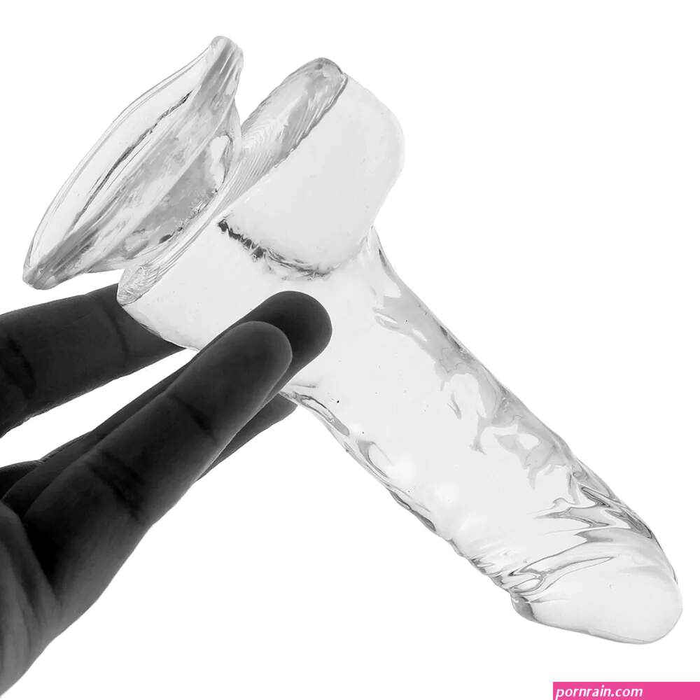 King Cock 4 Inch Ballsy Dildo in Clear