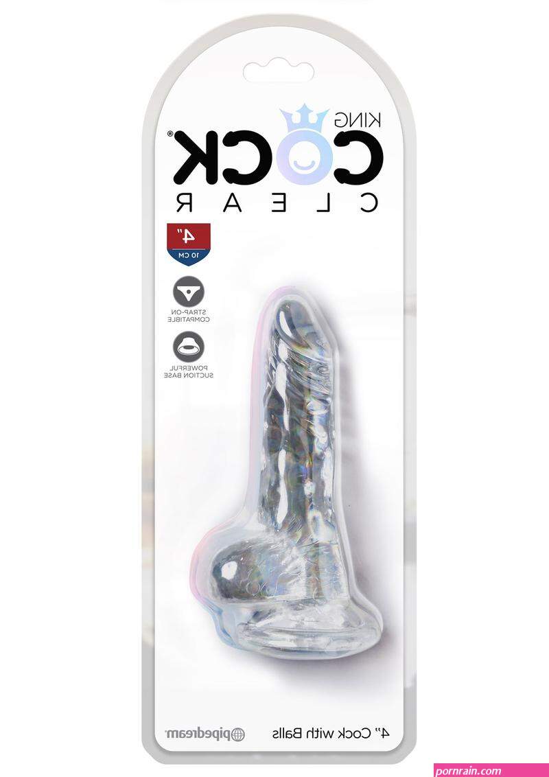 King Cock Clear 4 inch Dildo Non Vibrating
