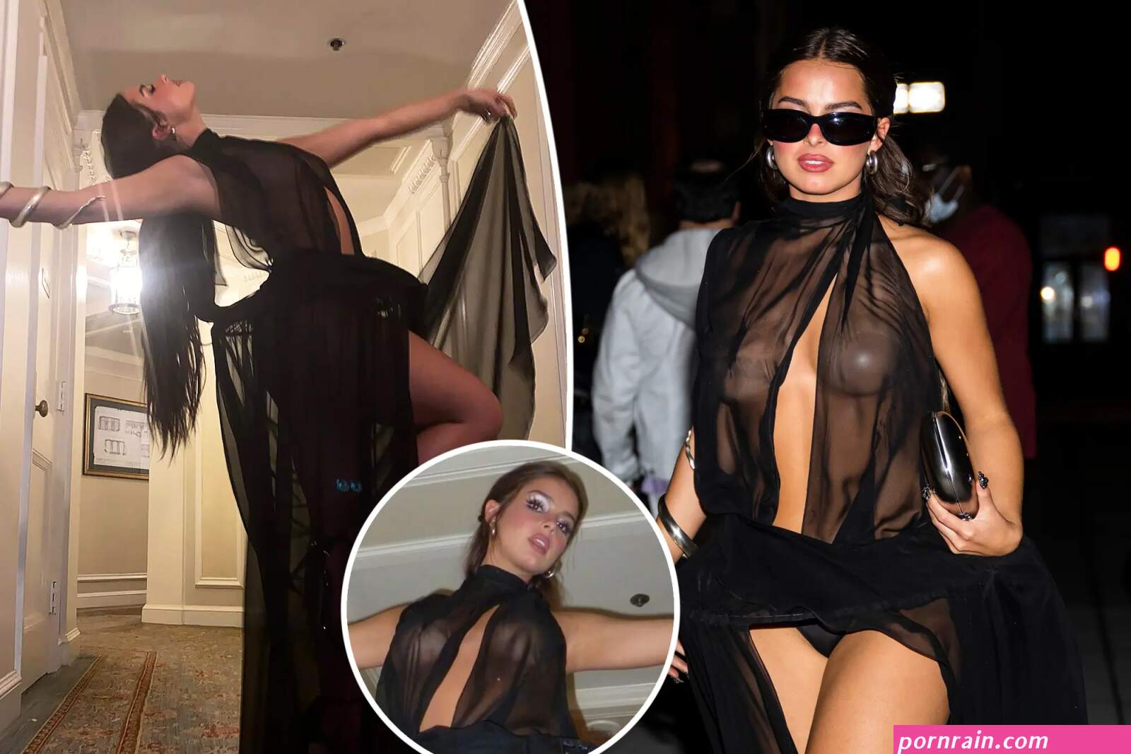 Addison Rae rocks see-through dress at Met Gala 2022 afterparty