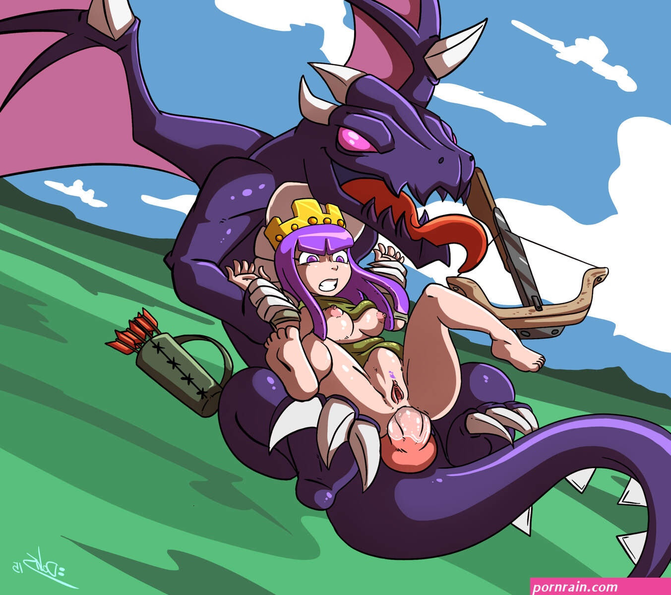 Clash Of Clans Archer Queen Naked 7623