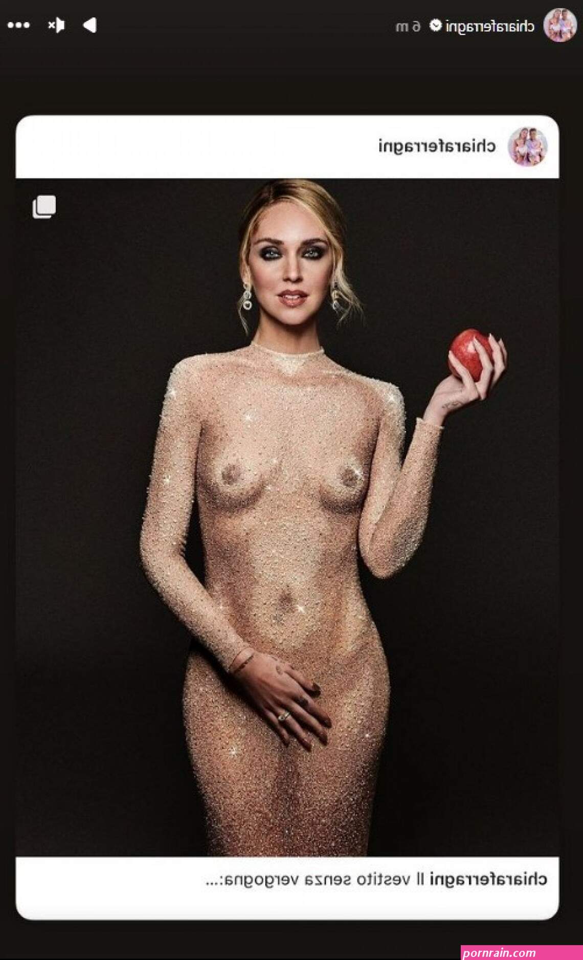 Chiara Ferragni il monologo e il nude look a Sanremo 2023