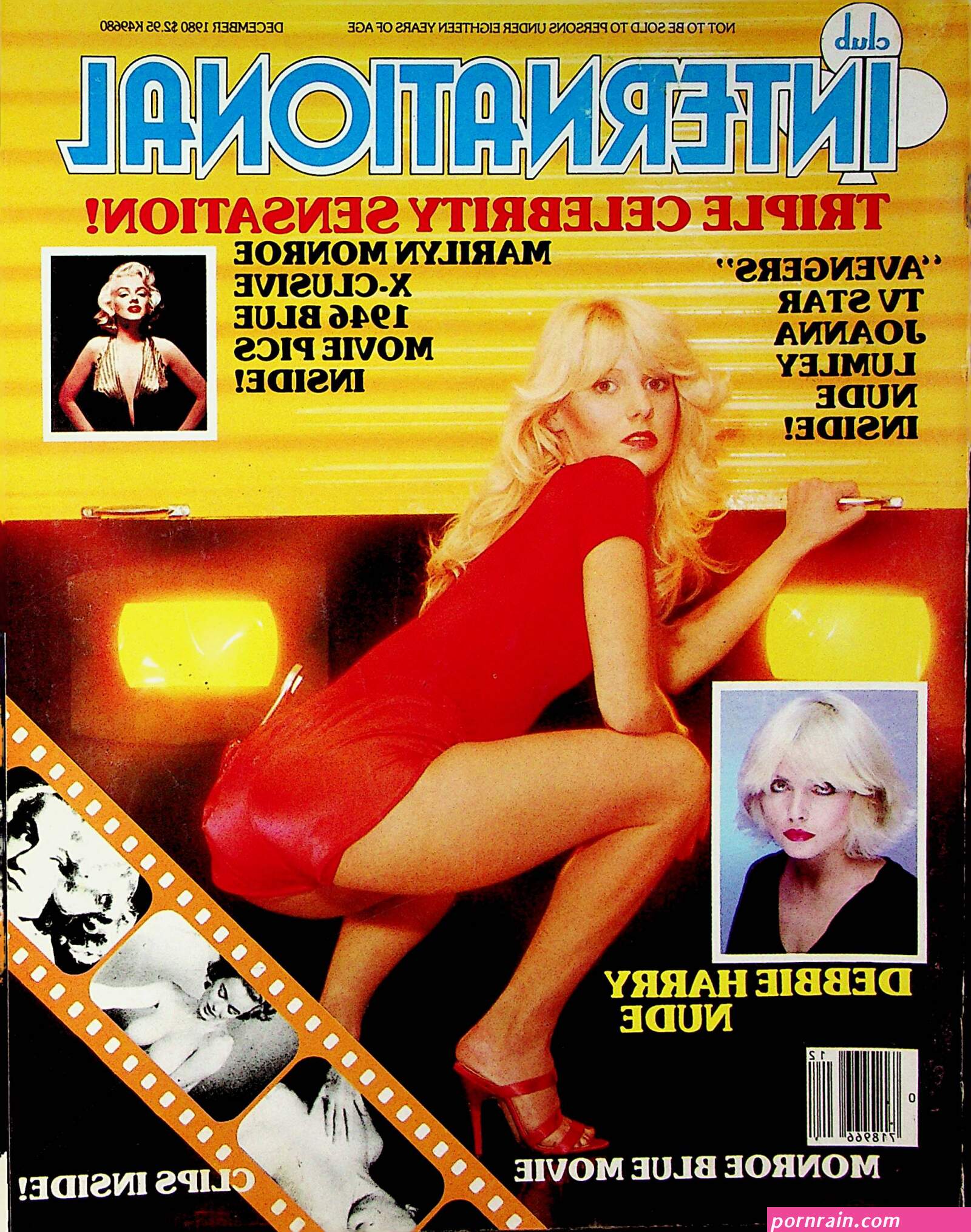 Club International Busty Magazine Debbie Harry Nude Marilyn Monroe B