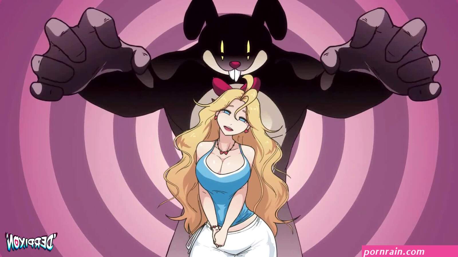 Stuffy Bunny Valentine derpixon Ass Animated