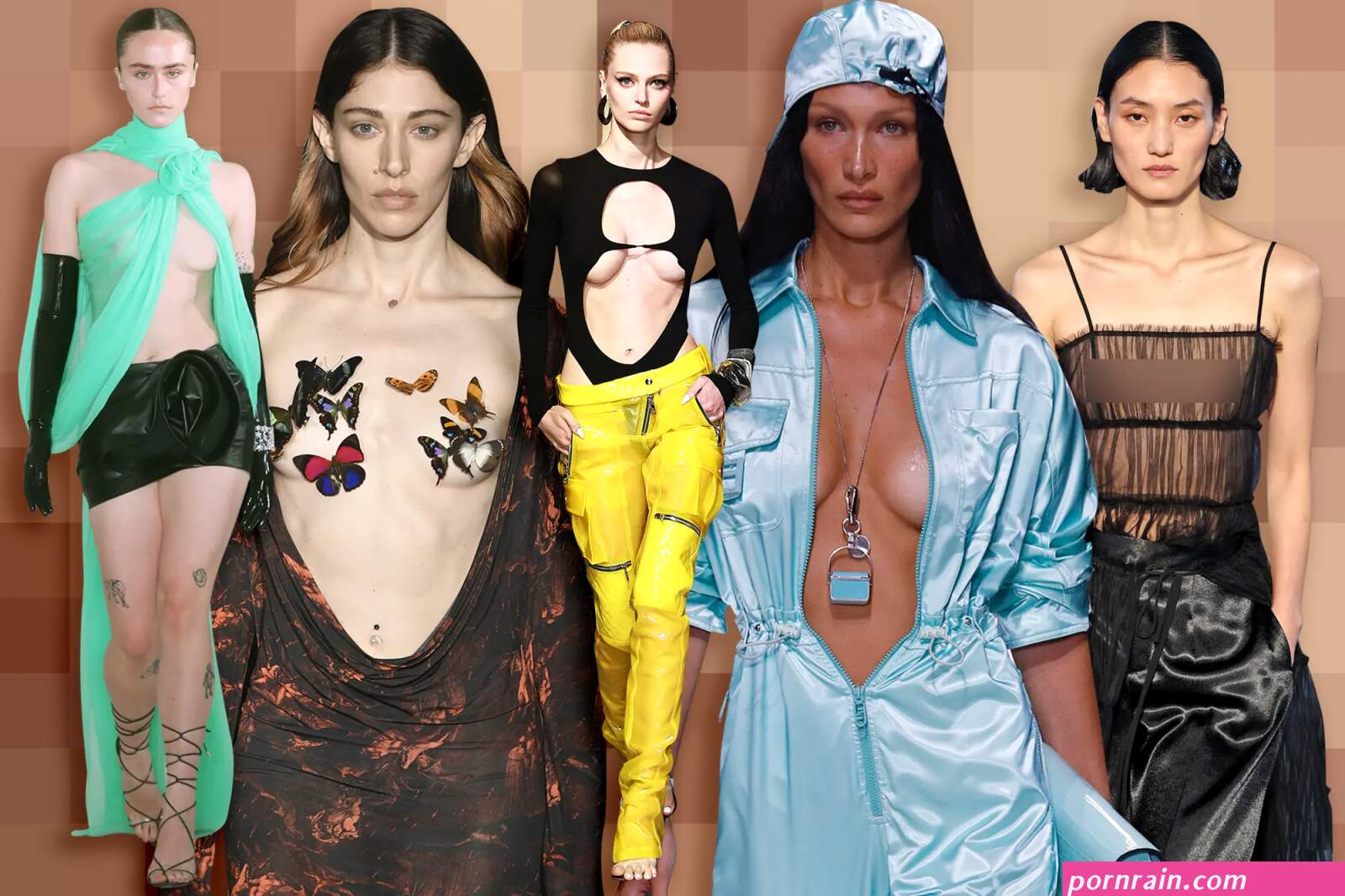 Skin is in as nudity takes over NYFW 2022 as top trend