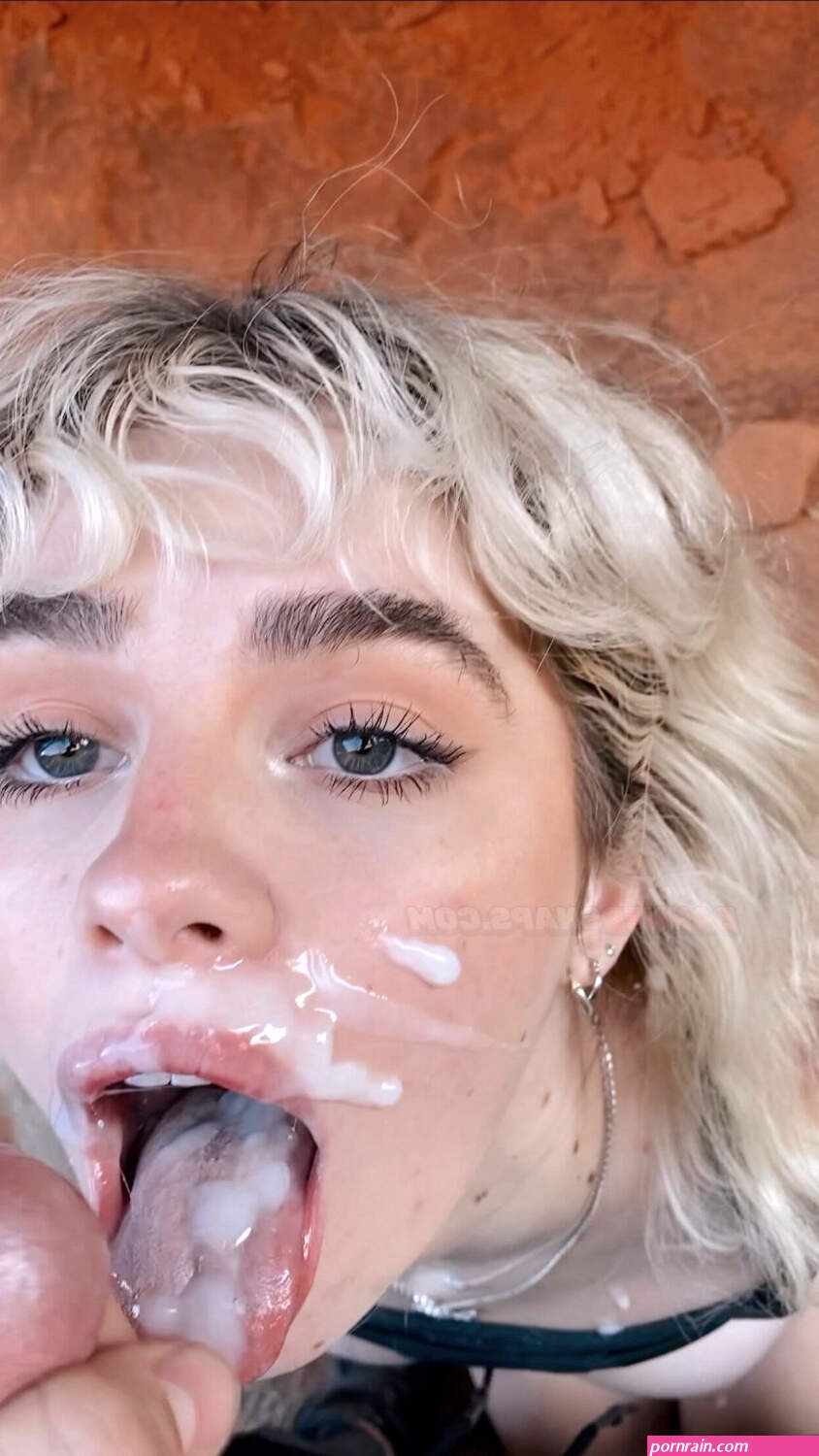 HOT BABE! Facial Then Creampie