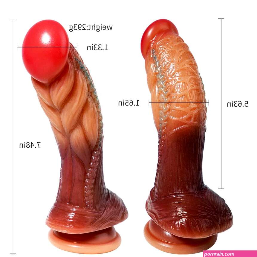 MRIMIN Realistic Fantasy Dildo Silicone Thick Dildo with Strong Suctio