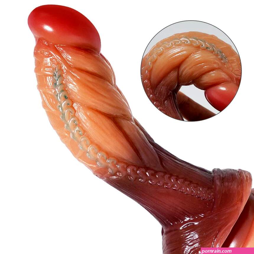MRIMIN Realistic Fantasy Dildo Silicone Thick Dildo with Strong Suctio