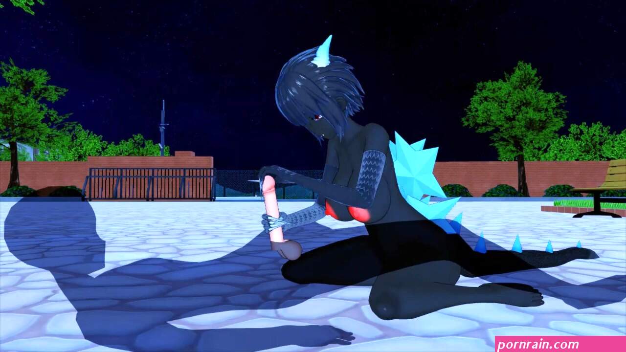 Sex with GODZILLA 3D HENTAI