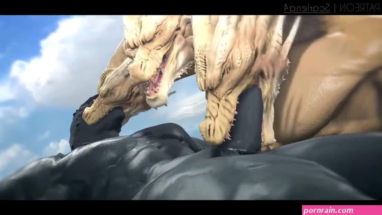 Godzilla series Godzilla 3heads 2022