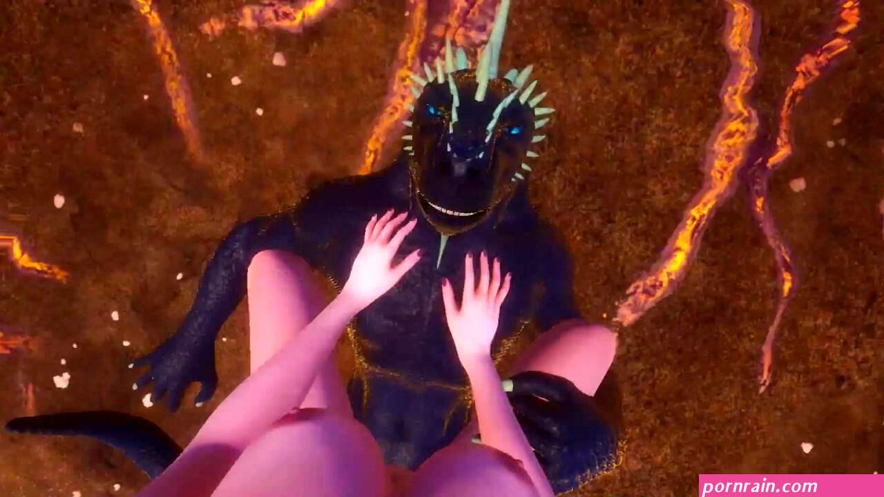 POV Sex Video with FURRY Godzilla JAPANESE TEEN
