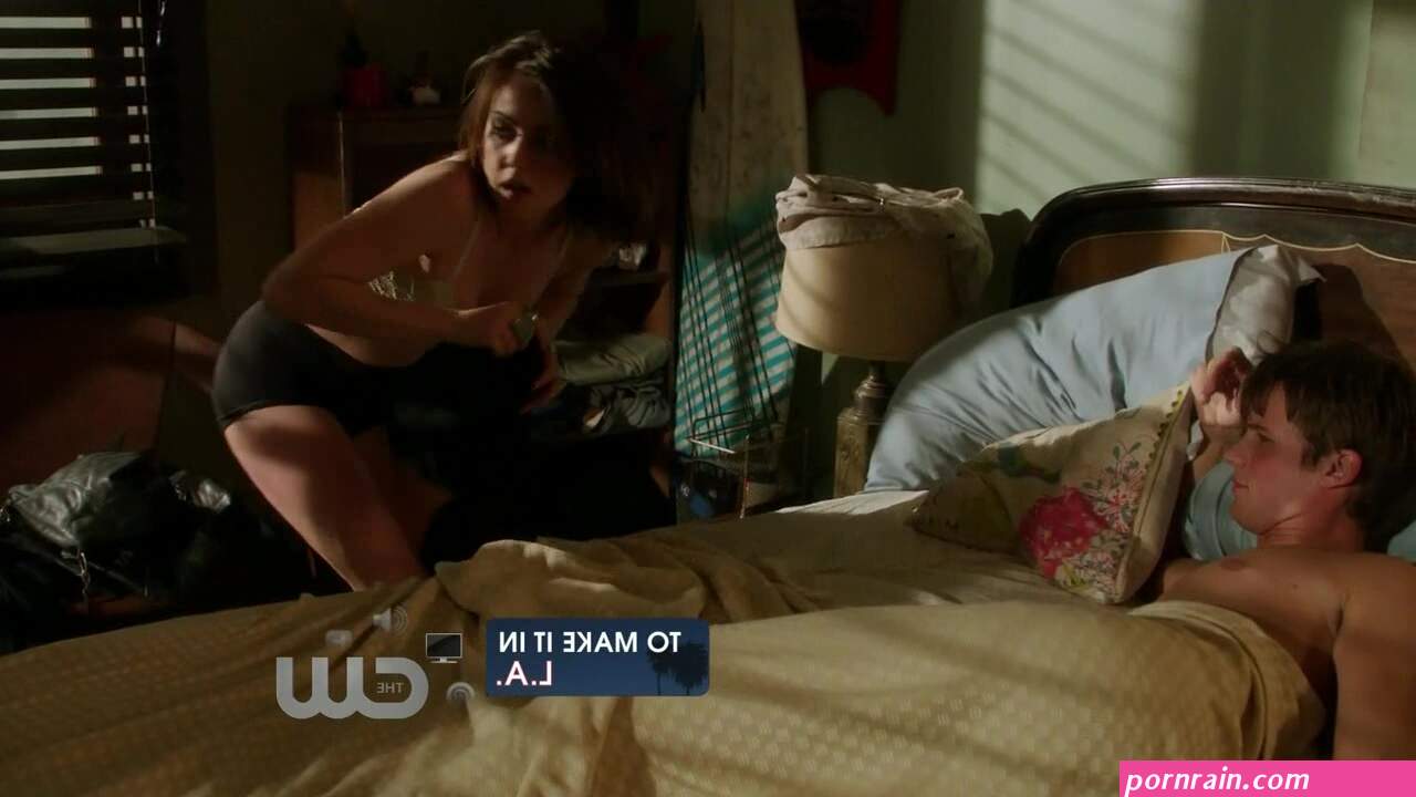 Naked Jessica Stroup in 90210 ANCENSORED