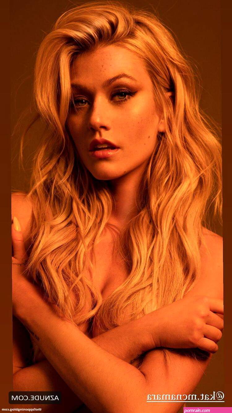 Katherine McNamara Sexy Poses Topless Covering Nude Tits in A New Photoshoot by Tiziano Lugli