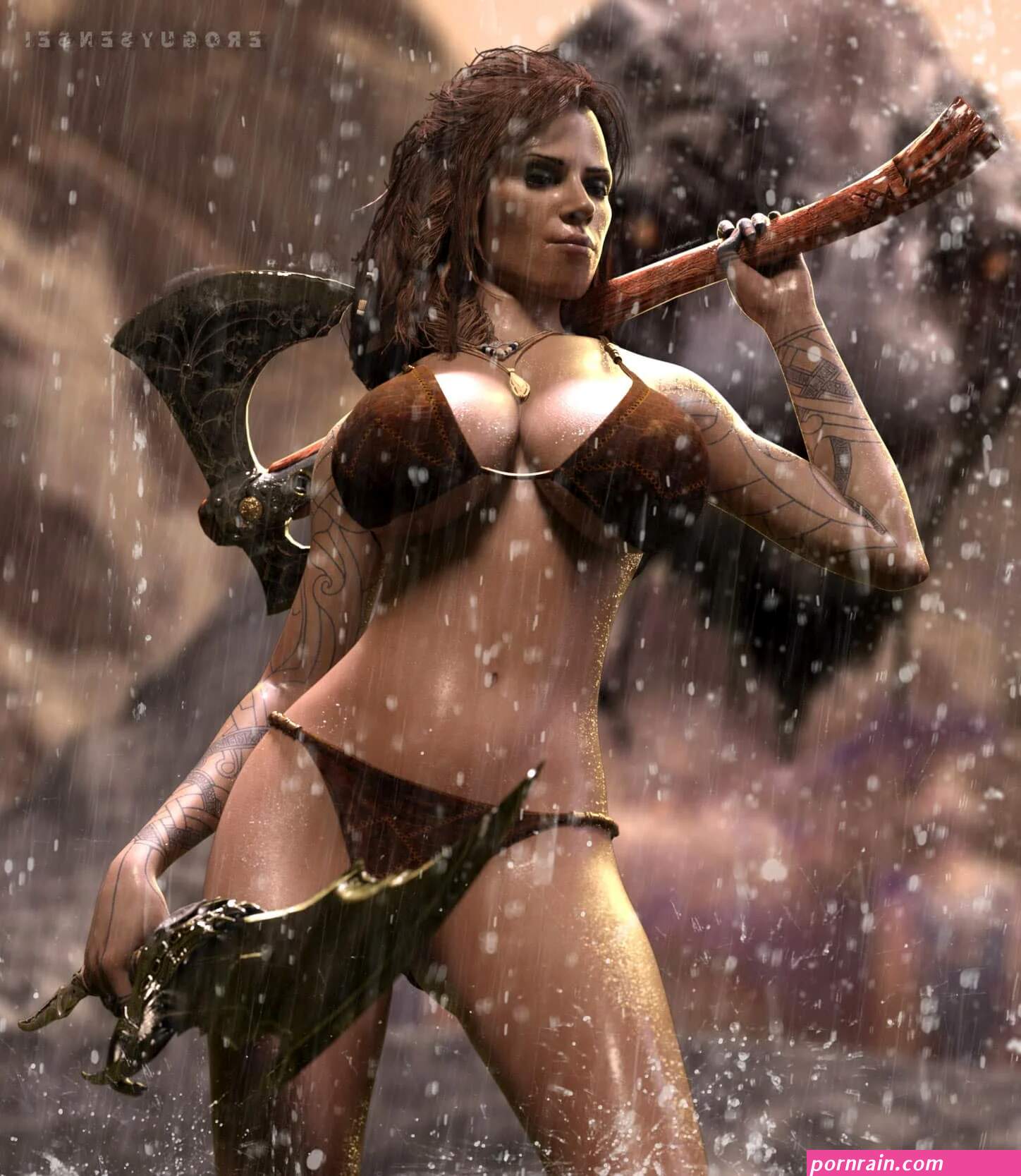 God of War Freya Nsfw