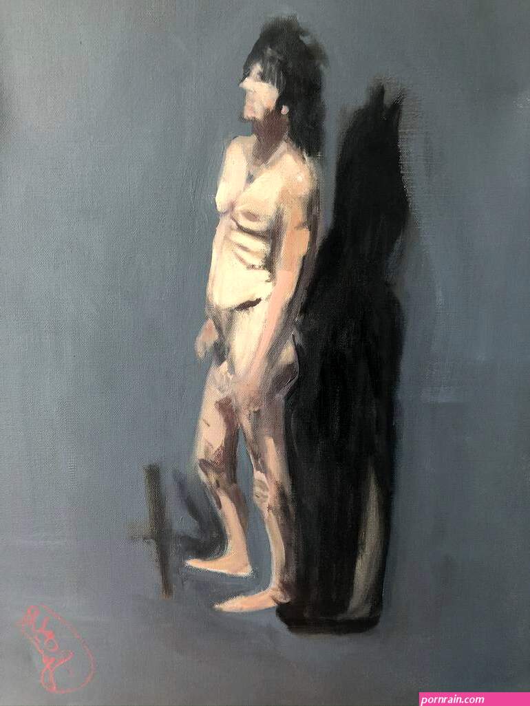 Nude Model Of Lara Painting by Samir Bakr Bashrahil