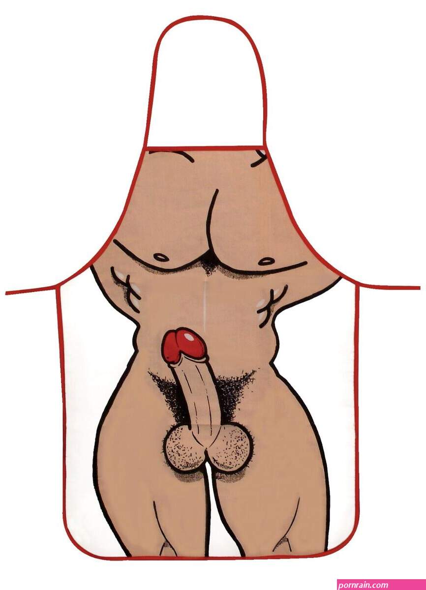 Grembiule Stampa Disegno Uomo Nudo Sexy Apron Naked Women Men Cartoon Like