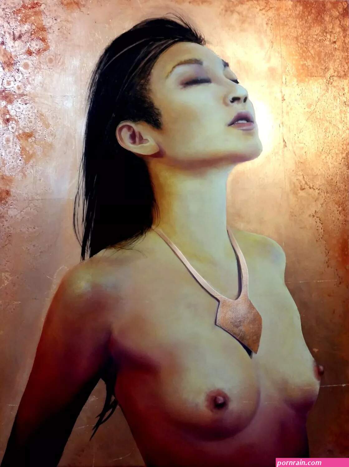 Strength In Surrender Oil painting by Lisa Hokans