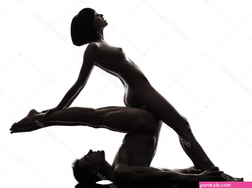 Couple sexual kamasutra love activity silhouette Stock Photo by STYLEPICS 68529913