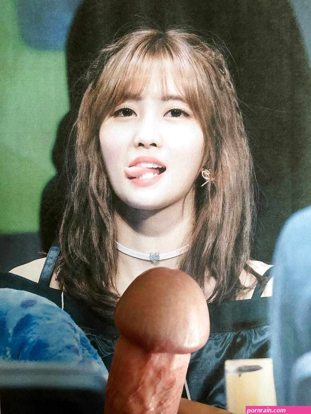 Momo without bangs twice