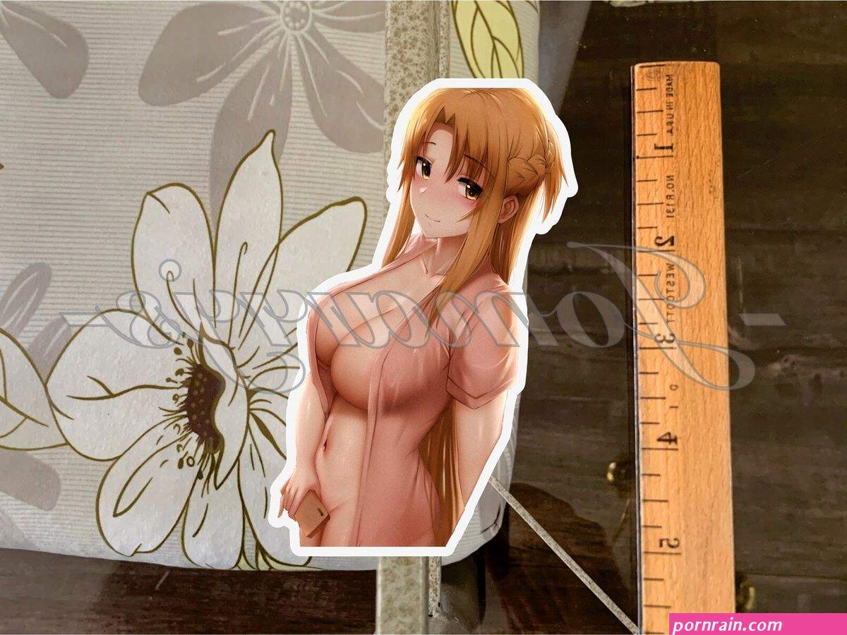 Sword Art Online Anime Asuna Yuuki Unmentionables e. sexy lewd Sticker SAO