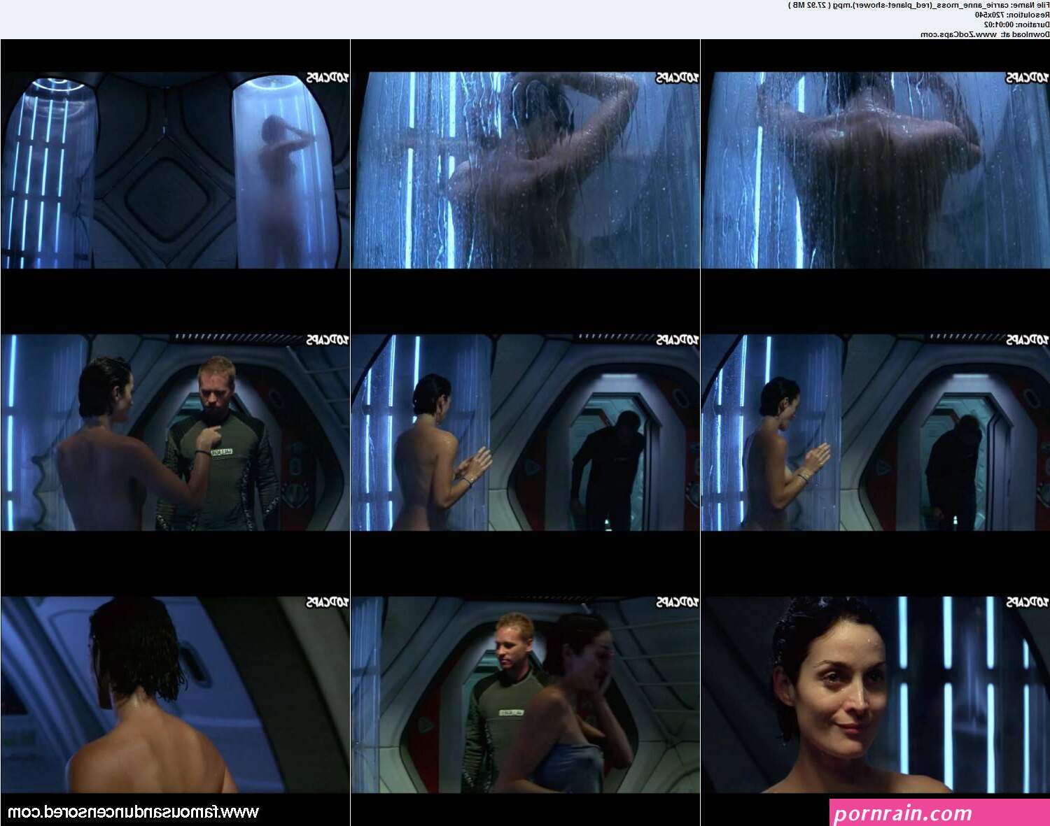 Red Planet Carrie Anne Moss Celebrity Sexy Beautiful Nude Scene