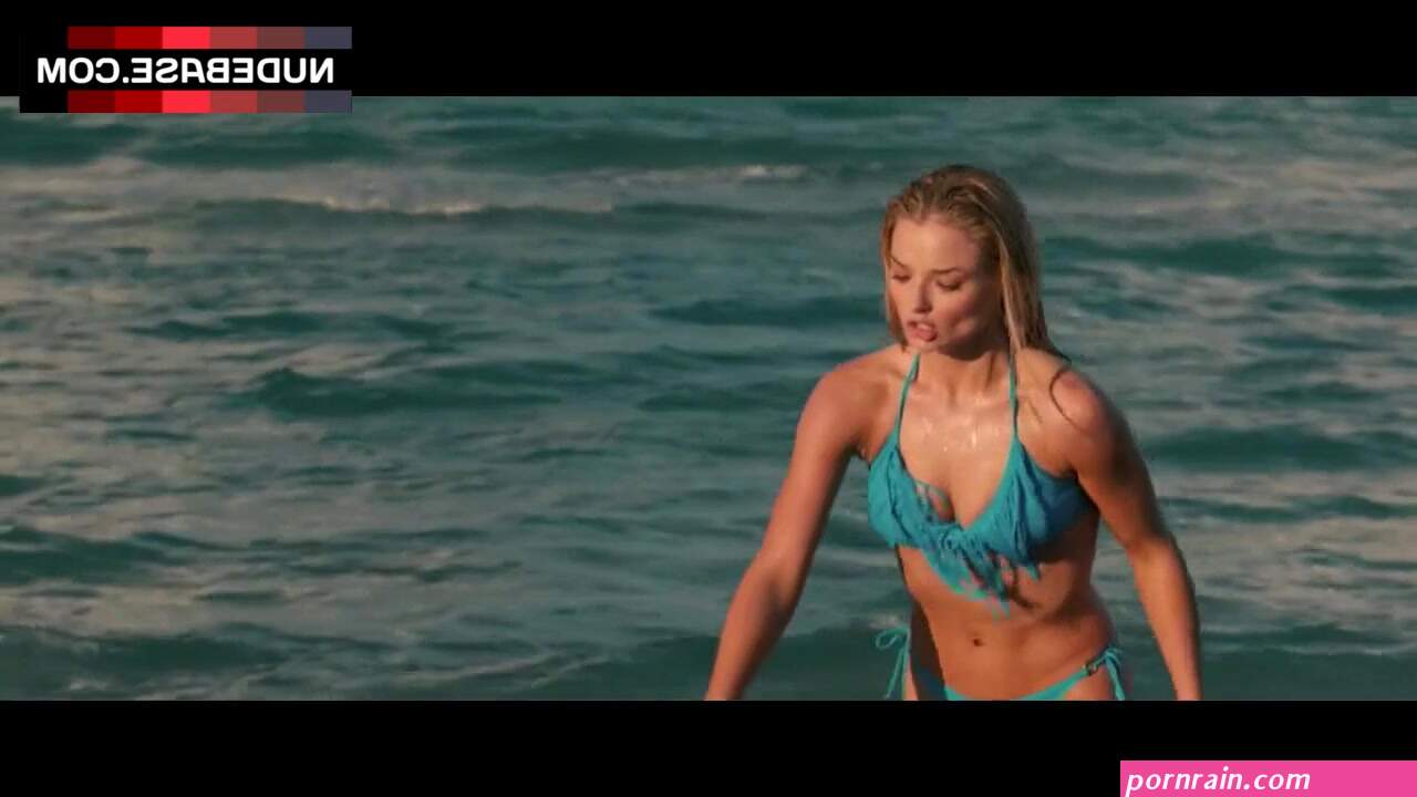Emma Rigby in Sexy Blue Bikini